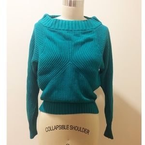 Tracy Reese Teal Sweater
